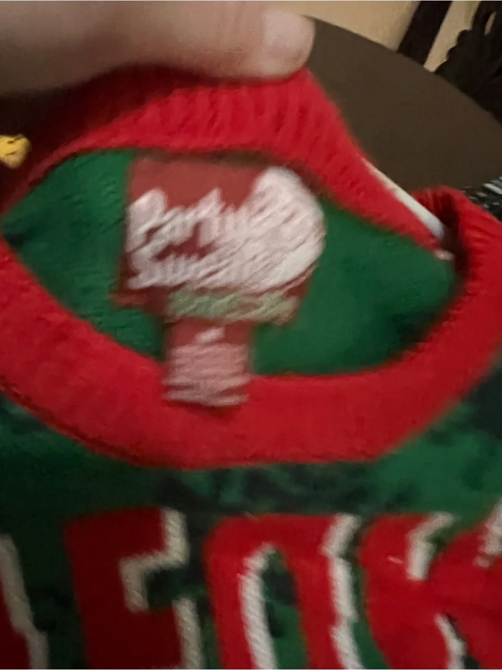Green 'Meowy Catmas' Christmas Sweater